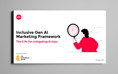 5 principles for inclusive and bias-free Gen AI use in marketing.